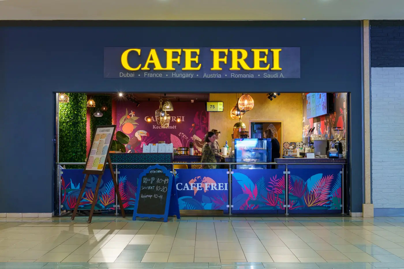Cafe Frei üzlet