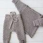 apranga | Komplektukai | merino vilnos kostiumėlis nuo gimimo iki