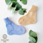 avalynė | kojinės | pirmosios kojinytės kūdikiui, smėlinės m