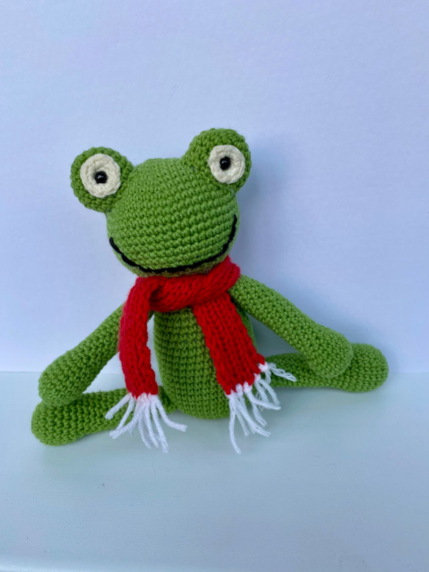 Žalioji varlytė 20 cm žaislai | minkšti | žalioji varlytė 20 cm