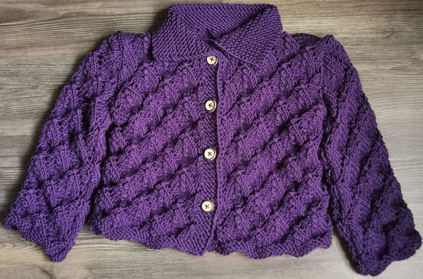 apranga | Megztukai | šiltas tamsiai violetinis megztinis tink