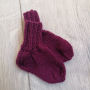 avalynė | kojinės | rankų darbo megztos merino vilnos kojina