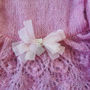 apranga | Suknelės | puošni, lengva rankų darbo suknelė „roži