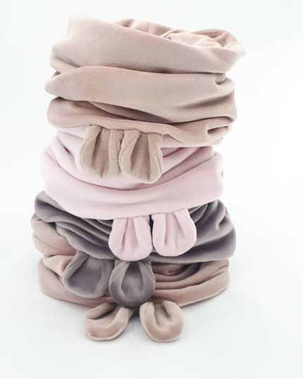 aksesuarai | Kaklaskarės | Minkšta, šilta " soft "veliūro kaklo mov