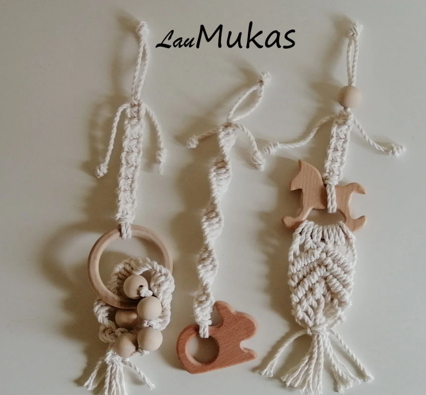Pakabinamų veiklos stovelio žaislų rinkinys. 25 cm. medvilnė. žaislai | lavinamieji | pakabinamų veiklos stovelio žaislų rinki