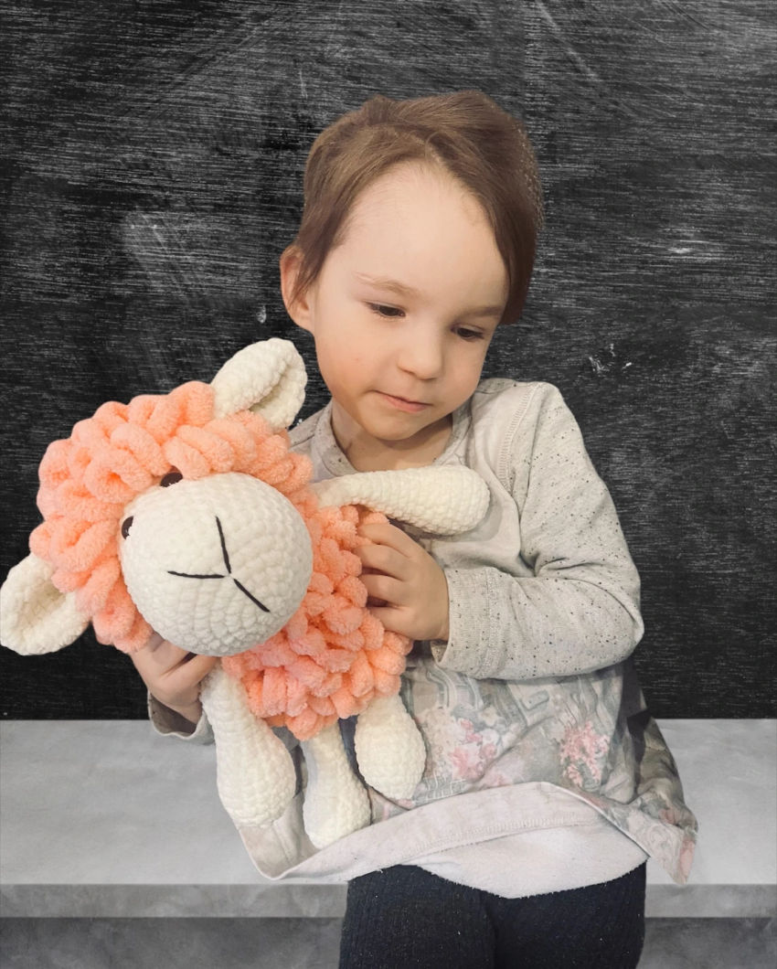 Avytė garbanėlė žaislai | minkšti | avytė garbanėlė
