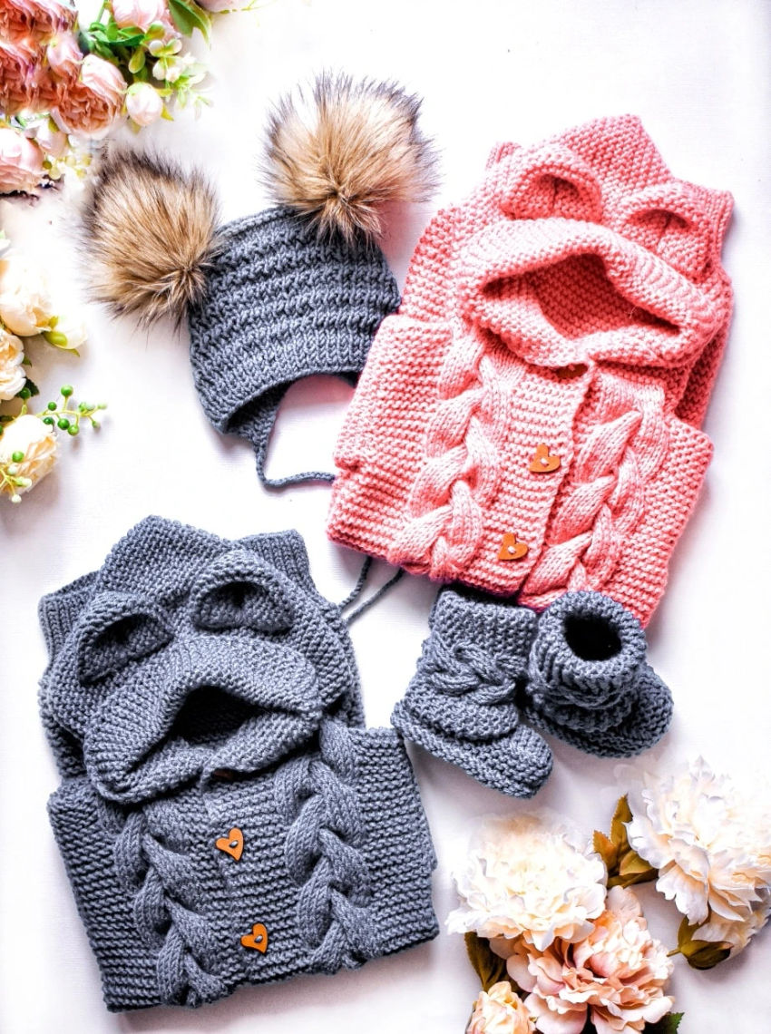 Šiltas ir švelnus merino pusvilnės 3 dalių komplektukas vėsesniems orams apranga | Komplektukai | šiltas ir švelnus merino pusvilnės 3 dal