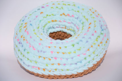 dekoracijos | pagalvėlės | Pagalvėlė - kambario dekoracija donut, m