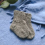 avalynė | kojinės | kandančios vilnonės kojinytės kūdikiui 8