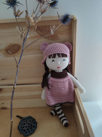 žaislai | minkšti | Nerta lėlė elsi 27 cm ilgio 
