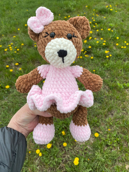žaislai | minkšti | Pliušinis žaislas-meškutė 30cm