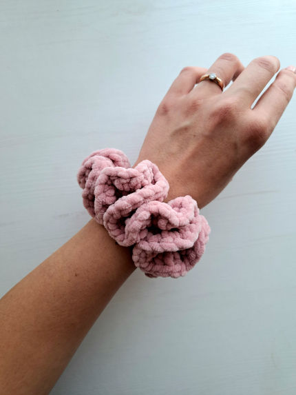 aksesuarai | plaukams | Plaukų gumytė  scrunchie   nepeša plaukų
