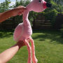 žaislai | minkšti | pliušinis žaislas - flamingas. aukštis a