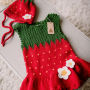 apranga | Suknelės | suknelė - sarafanas su kepuryte 9 mėn ik