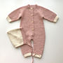 apranga | Kombinezonai | medvilninis komplektukas mažylei nuo gim