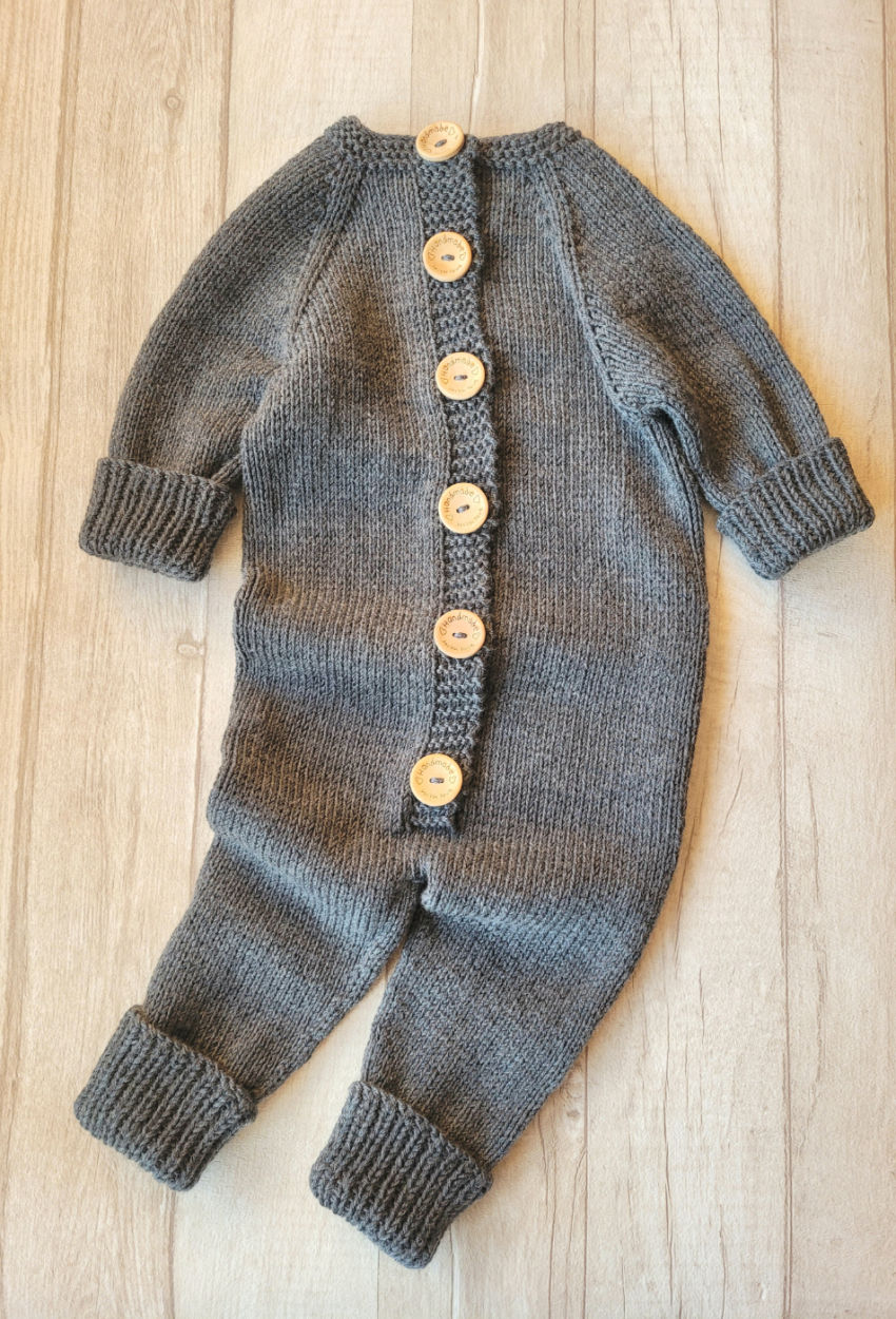 Kombinezonas. 100% merino vilna. 0-6 mėn. apranga | Megztukai | kombinezonas. 100% merino vilna. 0-6 mė