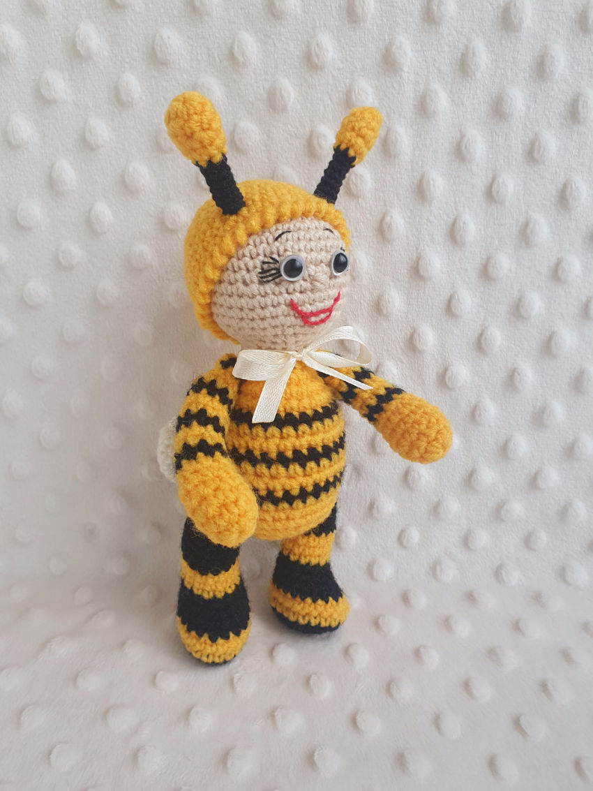 Bitutė , ūgis 18 cm. žaislai | minkšti | bitutė , ūgis 18 cm.