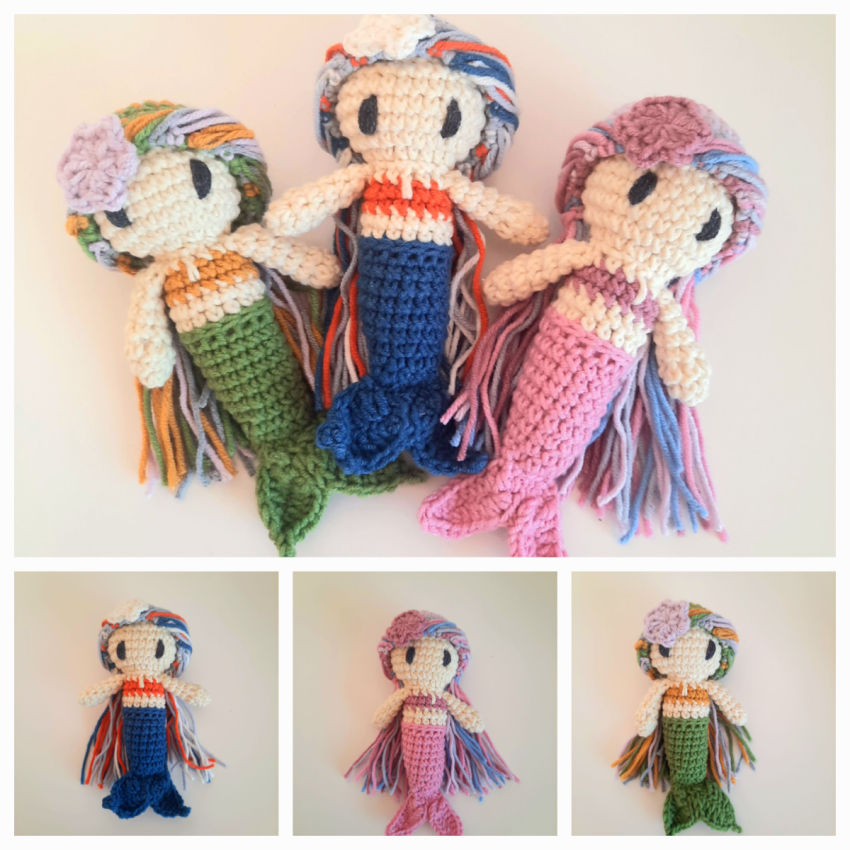 Pavasarinės lėlės - mini undinėlės 13cm ūgio spalva 💙💚💖 žaislai | lėlės | pavasarinės lėlės - mini undinėlės 13cm