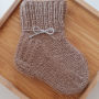 avalynė | kojinės | šiurkščios avių vilnos kojinytės naujagi