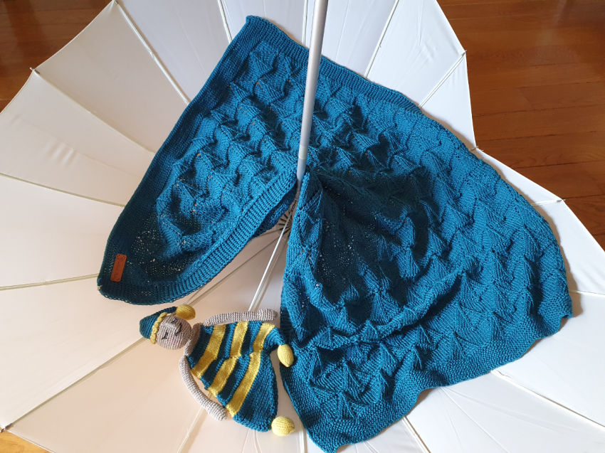 Pusvilnonis pledukas su migduku kūdikiui dydis 70 x 90 cm Dovanos | rinkinukai | pusvilnonis pledukas su migduku kūdikiui