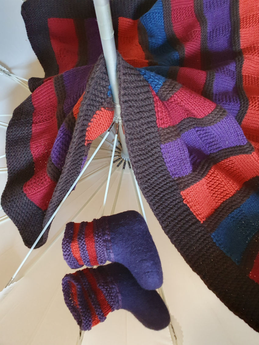 Baby merino vilnos pledukas 70x80cm su veltinukais -10 cm pėdutei Dovanos | rinkinukai | baby merino vilnos pledukas 70x80cm su v