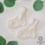 avalynė | kojinės | kojinytės kūdikiui baltosrožinės kojinyt
