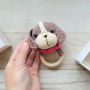 žaislai | barškučiai | kramtukas - barškutis šuniukas su rožini