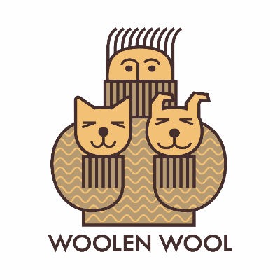 Woolen wool