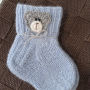 avalynė | kojinės | šiurksčios vilnos kojinytės naujagimiui 