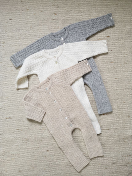 apranga | Kombinezonai | Švelnus merino vilnos kombinezonas su py