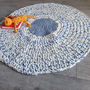 dekoracijos | kilimėliai | apvalus nertas kilimas vaikams