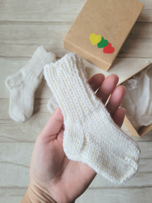 Kojinaičių komplektas 8 cm 10 cm 12 cm pirmosios kojinaitės kūdikiui