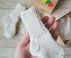 Kojinaičių komplektas 8 cm 10 cm 12 cm pirmosios kojinaitės kūdikiui