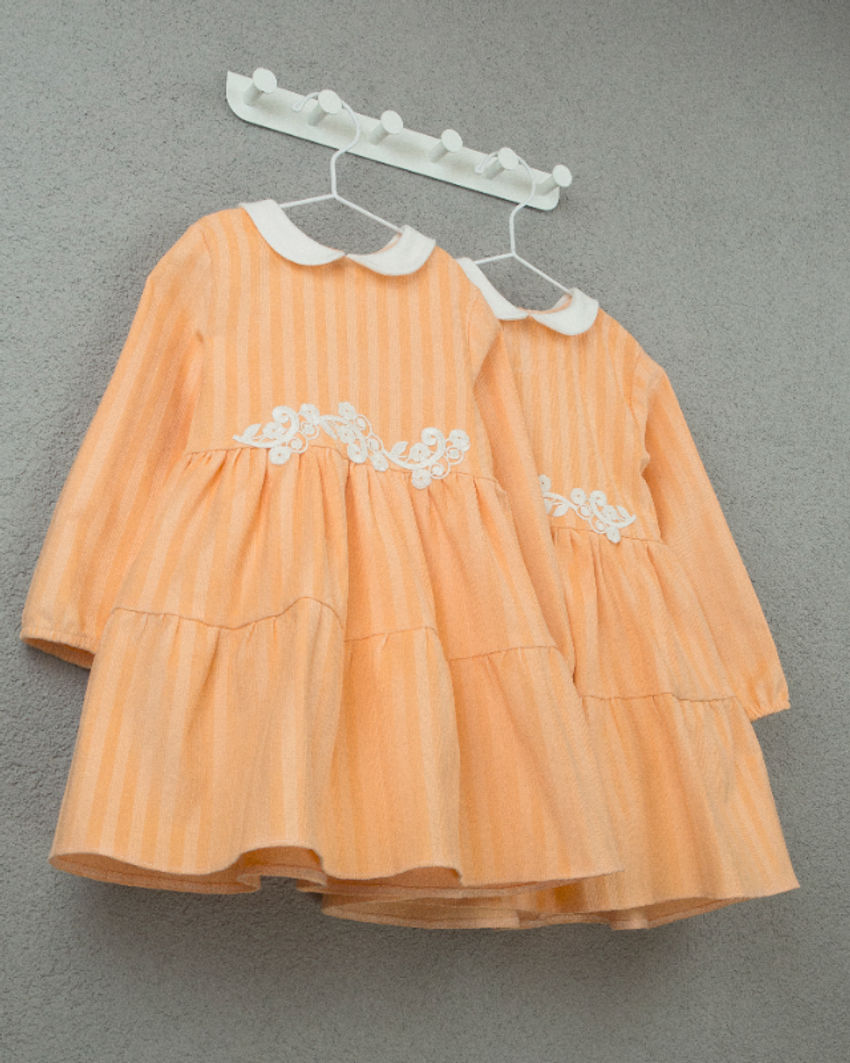 apranga | Suknelės | velvetinė suknelė mergaitėms
