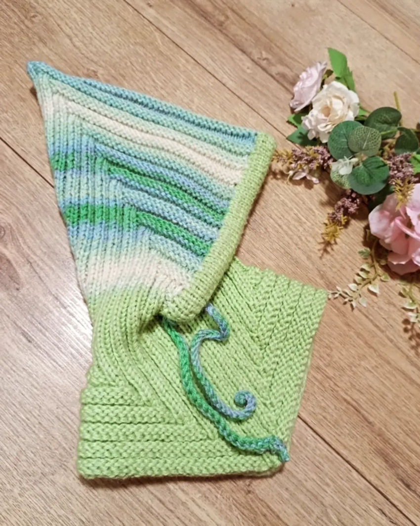 apranga | Kepurės | megzti šalmukai elfai kūdikiams ir vaika