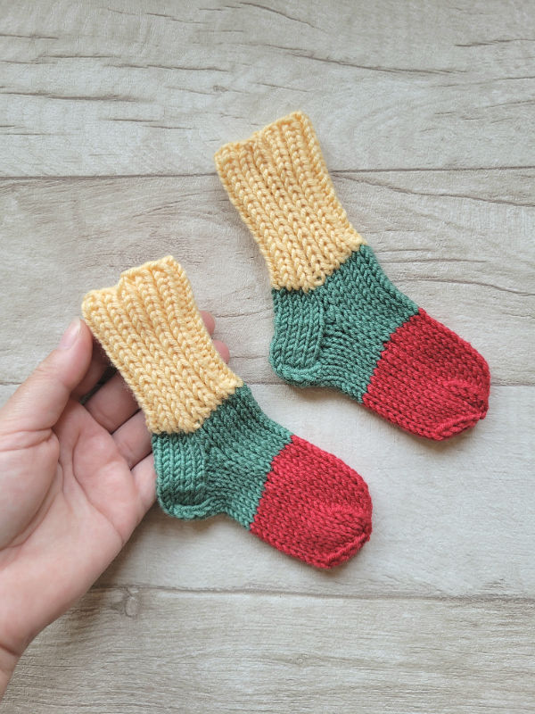 Merino vilnos kojinaitės 9 cm tautinės kojinaitės pirmosios kojinaitės 