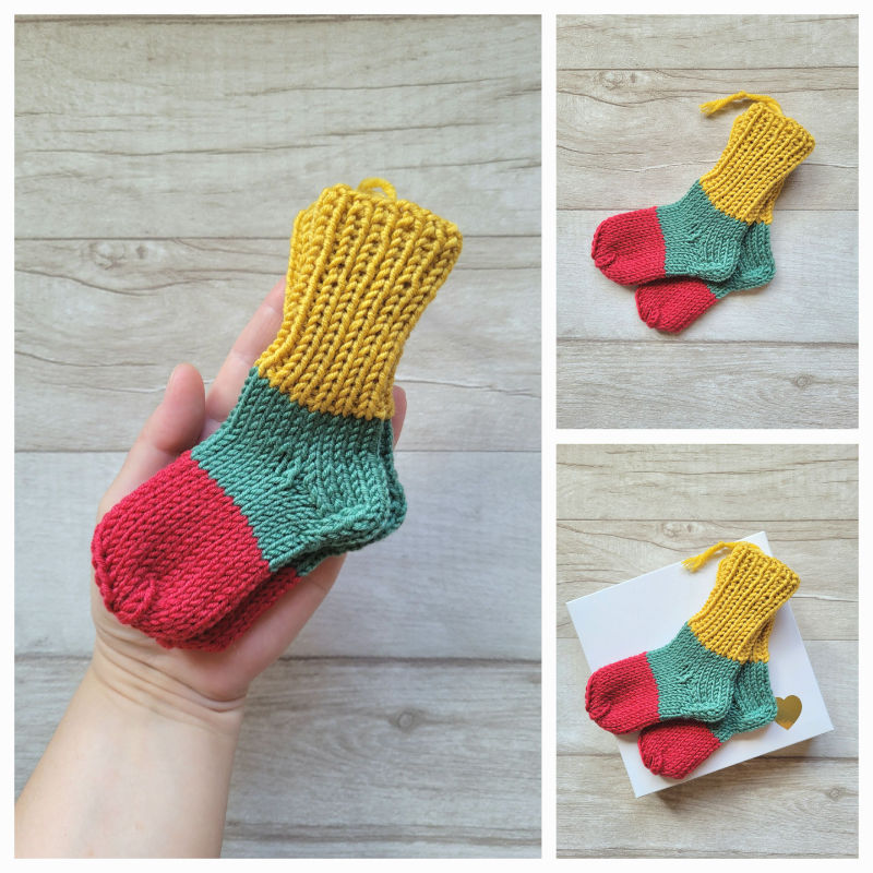 Merino vilnos kojinaitės 9 cm tautinės kojinaitės pirmosios kojinaitės 