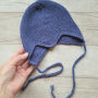 apranga | Kepurės | 100 merino vilnos kepurytė 0-3 mėn 3-6mė