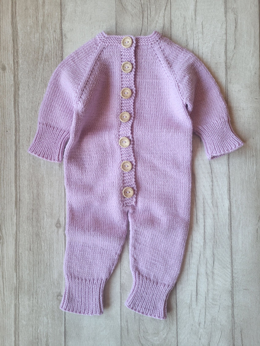 100 merino vilnos kombinezonas 0-5 mėn mažyliui dovana palankynoms apranga | Kombinezonai | 100 merino vilnos kombinezonas 0-5 mėn m