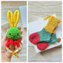 Dovanos | naujagimiams | kramtuko barškučio ir kojinaičių komplek