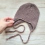 apranga | Kepurės | 100 merino vilnos kepurytė 0-3 mėn  vaik
