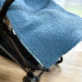 aksesuarai | pledukai | teddy boucle mėlynas pledukas teddy ir m