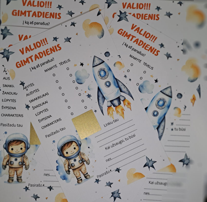 Žaidimo kortelė gimtadieniui slaptas pažadas Dovanos | gimtadieniui | žaidimo kortelė gimtadieniui slaptas paž