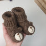 avalynė | tapukai | merino vilnos rudi tapukai - meškučiai n