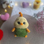 žaislai | minkšti | rankų darbo pliušiniai žaislai - papūgos