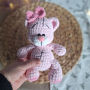 žaislai | minkšti | rankų darbo pliušiniai žaislai - meškiuk