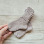 avalynė | kojinės | kojinaitės naujagimiui 100 procentų meri