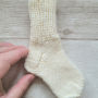 avalynė | kojinės | merino vilnos kojinaitės 9 cm pirmosios 