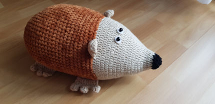 žaislai | minkšti | Minkštas žaislas ežys fainuolis 35 cm