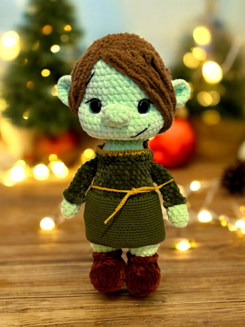 žaislai | minkšti | nertas pliušinis žaislas fiona  iš anima